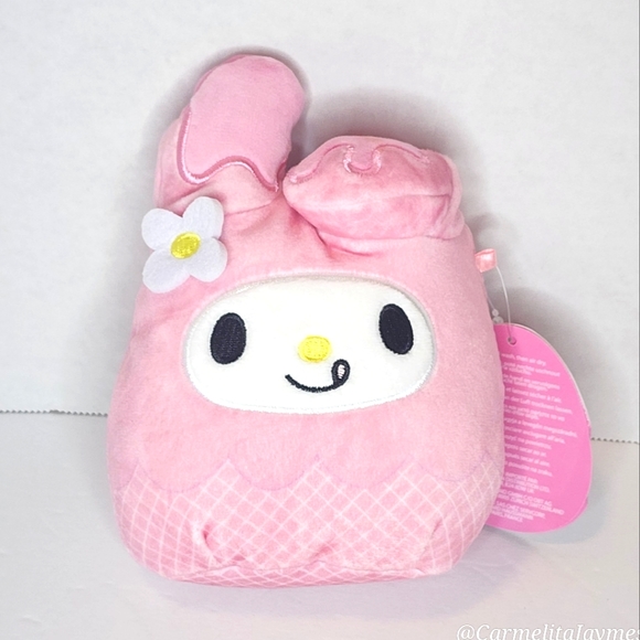MY MELODY 🍦 Ice Cream HK Sanrio X Original Squishmallow by Kelly Toy ☆》NWT《☆ - Picture 1 of 9